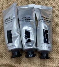 Verso Facial Cleanser For Daily Use - 3 Travel Sizes