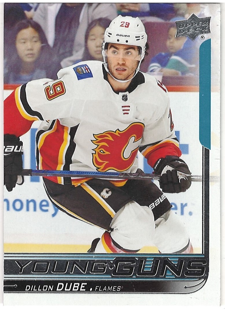 DILLON DUBE 2018-19 Upper Deck #207 YOUNG GUNS RC Rookie CALGARY FLAMES