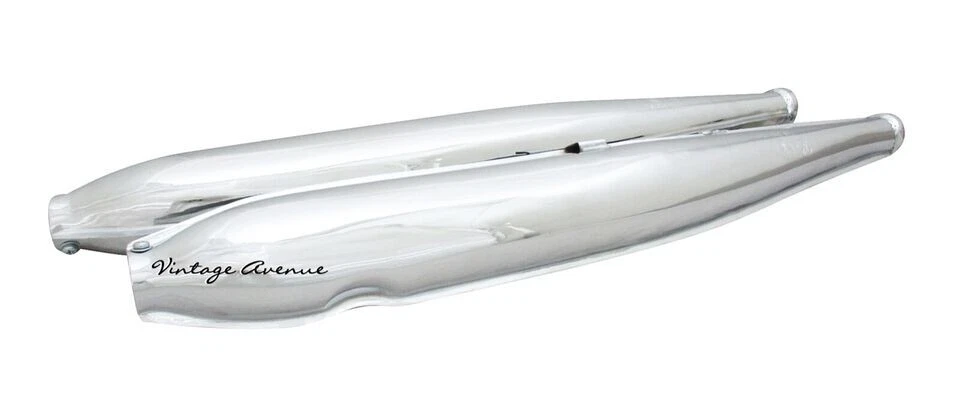 [LG2126] SILENCIADOR ESCAPE HONDA C95 CA95 C92 CA92 NUEVO DIESTRO+DERECHO 1 PAR [RÉPLICA] Foto 3 de 4