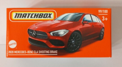 MATCHBOX POWER GRABS 2020 MERCEDES-BENZ CLA SHOOTING BRAKE 99/100 HVR30 1:64