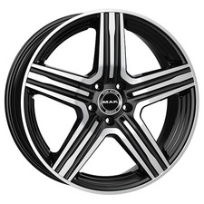 Alloy Wheel Mak Lewis For Mercedes Classe E Coupe 8x19 5x112 Black Mirror Cwo