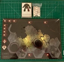 Warhammer The Horus Heresy Betrayal At Calth Board Tiles Reference Cards & Dice