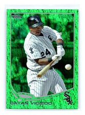 2013 Topps #437 Dayan Viciedo Emerald Foil