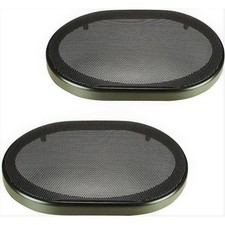 6" x 9" Universal Steel Mesh Protective Speaker Grills-Pair