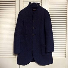 KAPITAL Wool Tyrolean Nomad Jacket Navy Slim Size 0 KL0326065