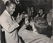 Peter Lawford Sammy Davis Jr. ORIGINAL PHOTOGRAPH OF SAMMY DAVIS JR #170835