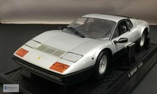 KYOSHO Ferrari 512 BB 1:18 Diecast Collectible Silver/Black 08171S