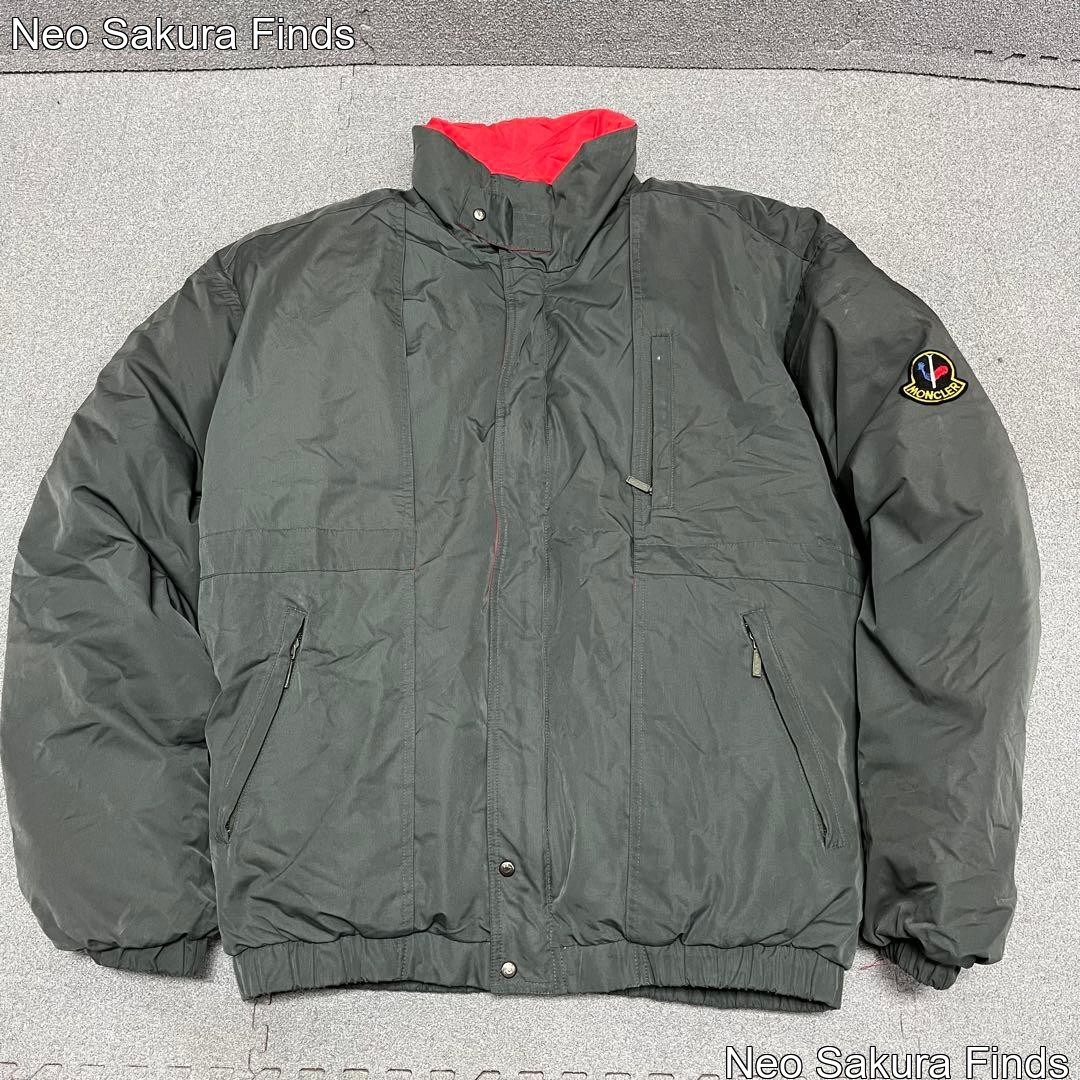 MONCLER Patch ASICS Ski Down Jacket Men Coat Blou… - image 1