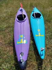 Kajaks von Prijon (Taifun und Slalom) mit Zubehör