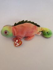 TY   IGGY THE IGUANA  BEANIE BABY RETIRED MINT CONDITION 1997 new w/tags