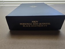 NKJV Personal Size Quentel Schuyler Black Goa...