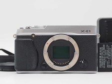 Fujifilm Fuji X Series X-E1 16.3MP Digital SLR Camera Silver Exc   Z5884A
