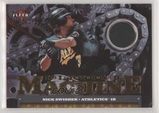 2007 Fleer Ultra Hitting Machine Materials Nick Swisher #HM-NS qw7