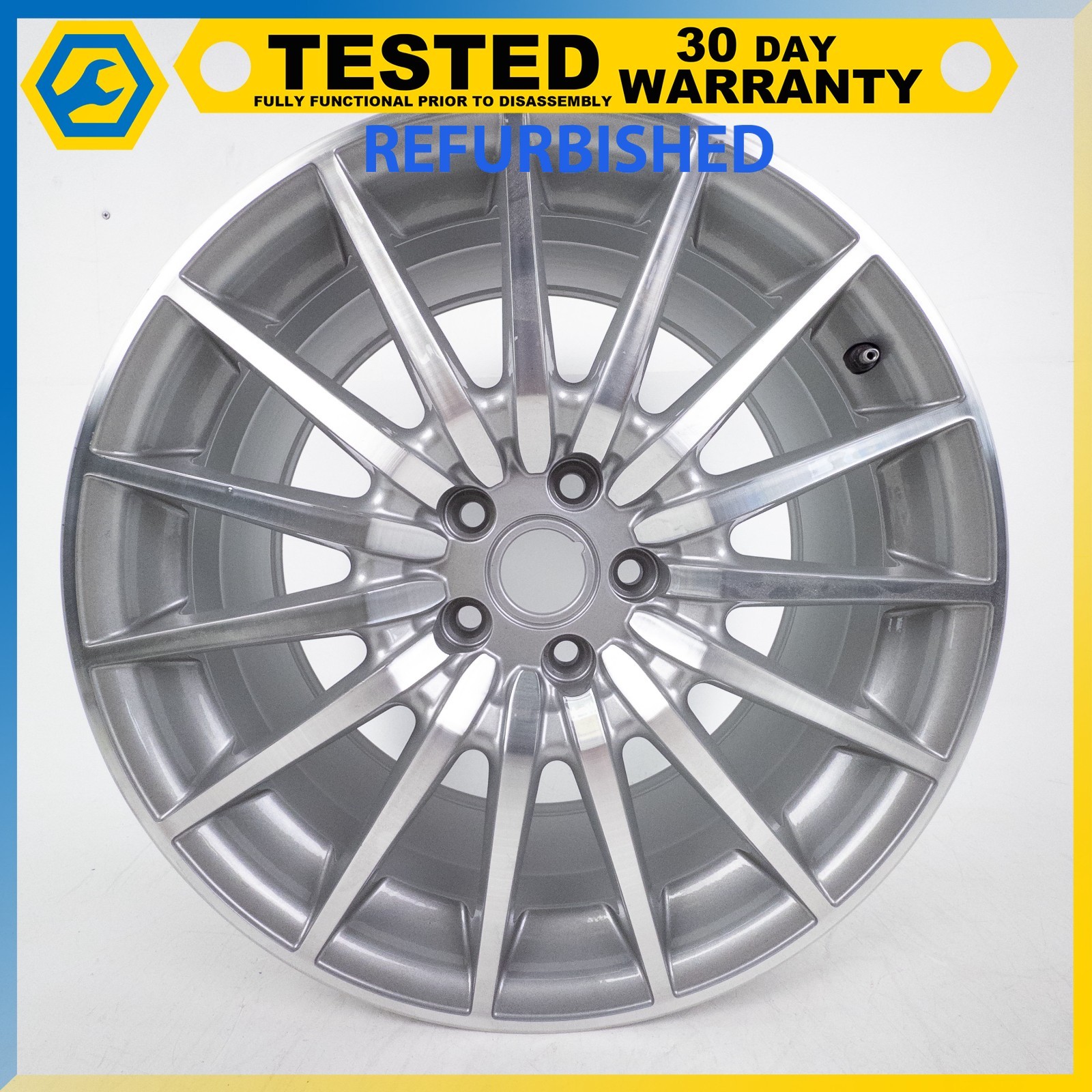 05-16 ASTON MARTIN DB9 V8 VANTAGE FRONT & REAR WHEEL RIM 8.5 / 9.5 x 19" SET OEM