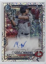 2021 Bowman Chrome Prospect Speckle Refractor 81/299 Gabriel Maciel Auto 0eo6