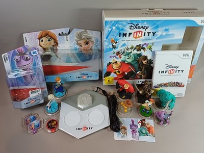 Disney Infinity WII Starter Set mit Figuren: Anna, Elsa, Phineas, Perry uvm. OVP