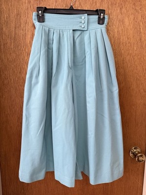 Emanuel Ungaro Women's Vintage Wide Leg Pants Made In Italy Size 2 Lined Pockets
