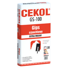 Cekol GS-100 extra hard gypsum plaster - bag 20kg