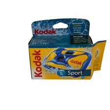 Kodak Sport Waterproof 35mm Disposable Camera 27 Exp 2013 Made in Mexico