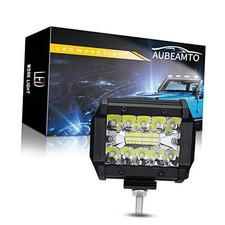 4" Automotive Led Light Bar, 60W 16,000lm Offroad Spot Flood Combo Pods