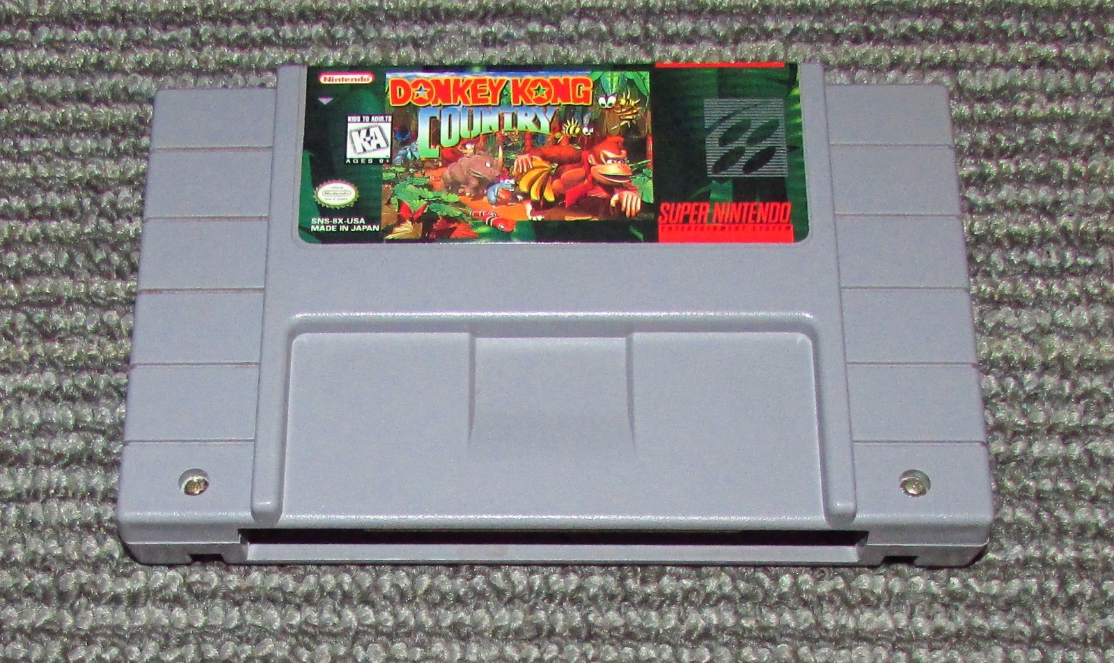 Donkey Kong Country for Super Nintendo SNES Authentic Fast Shipping