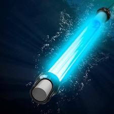 55W Aquarium UV Light for 500-5500 Gallon, UV Pond Water Clarifier for Koi Pond,