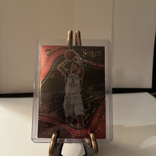 2021-22 Panini Select - Courtside Chris Duarte #220 Red Disco Prizm /49 (RC)