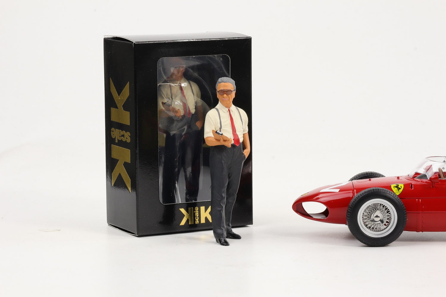 1:18 KK-Scale Figure Enzo Ferrari Race Figures Resin Painted / Without Vehicle