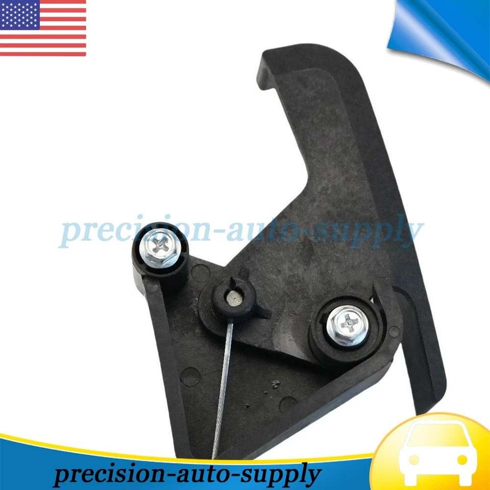 Fit Dodge Ram 1500 2500 3500 94-05 Hood Release Latch Cable w/ Handle 55275849AA Foto 3 de 4