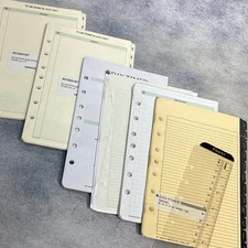 Day-Timer To-Be-Done & Info Pages 6 Sets New Sealed