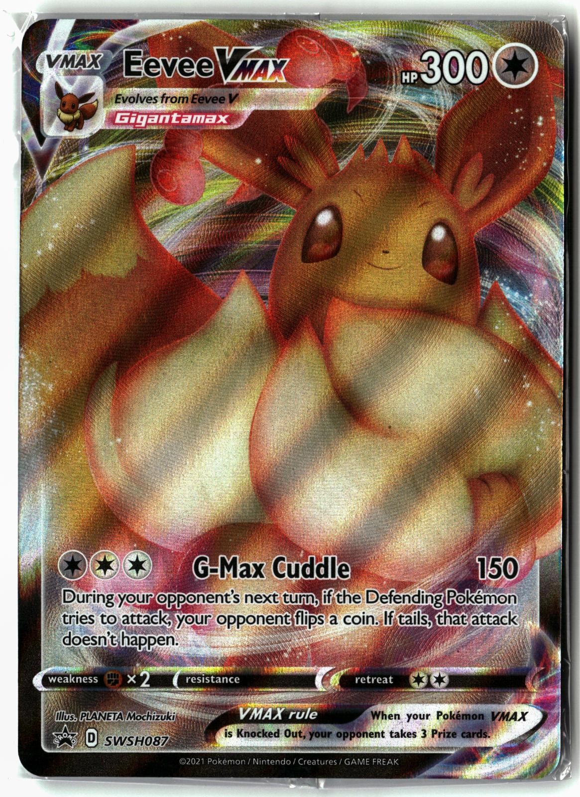 Eevee VMAX ⭐️ SWSH087 Holo Promo Sword & Shield Promo Pokemon NM