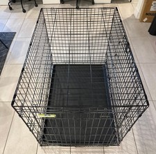 Top Paw 42" Double - Door Large Dog Folding Crate - 42x29x30