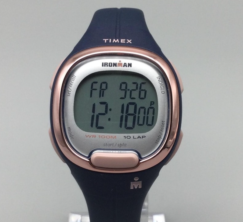 Timex Ironman Transit Watch Womens 33mm Indiglo 10-Lap Navy  display picture 1