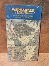 Warhammer The Old World Map of The Old World - Imperial Year 2278 OOP WFB Poster