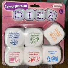 Junior Learning Reading Comprehension Dice Elementary School Level