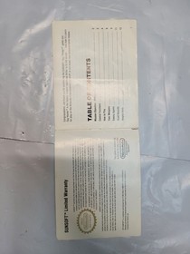 Spy Hunter NES Nintendo Instruction Manual Only 