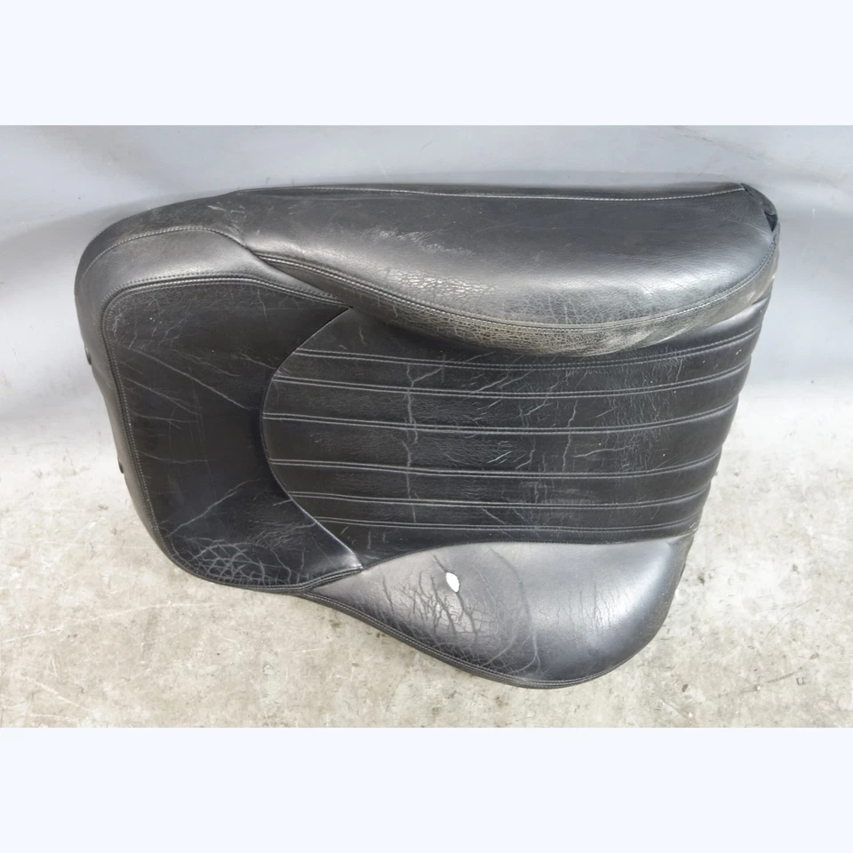 Respaldo asiento deportivo delantero M BMW E39 M5 2000-2003 dañado cuero napa negro OEM Foto 3 de 4