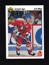1991-92 Upper Deck Jaromir Jagr #20 Canada Cup
