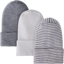 Gorro Hospital Recien Nacido Bebe Lazo Grande Suave Nudo Gorra Beanie Guarderia