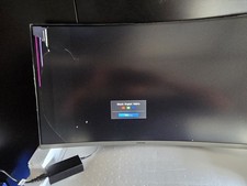 Samsung C32R500 32" Curved LED Monitor Damaged Screen