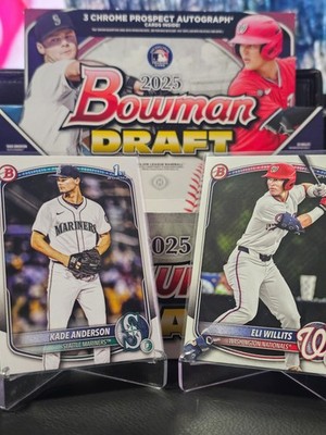 2025 Bowman Draft - BASE PAPER #1-200 Pick Your Card - Complete Your Set - 1sts