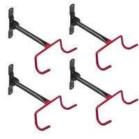 4X WandfahrradträGer FahrradhäNger Fahrradhalterung Stahl 30Kg