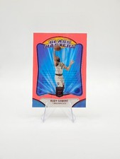 Rudy Gobert 2023-24 Panini Donruss Elite Glass Masters Asia Red SP #7