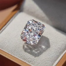 4 Ct Certified Lab-Grown Diamond VVS1 Clarity Radiant Cut D Color CVD Diamond
