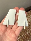 Vintage 1983 Hasbro GI Joe Skystriker Set of 2 Engine Covers Hatch Door Part