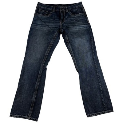 Buckle BKE Men's Slim Straight Jeans in Dark Indigo sz 32/30