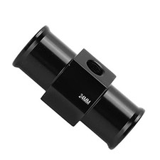 Radiator Hose Adapter,Coolant Temp Gauge Joint Pipe Radiator B 24mm 