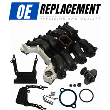 ANSAUGKRÜMMER MIT DICHTUNG THERMOSTAT O-RINGE FÜR FORD LINCOLN MERCURY 4,6L