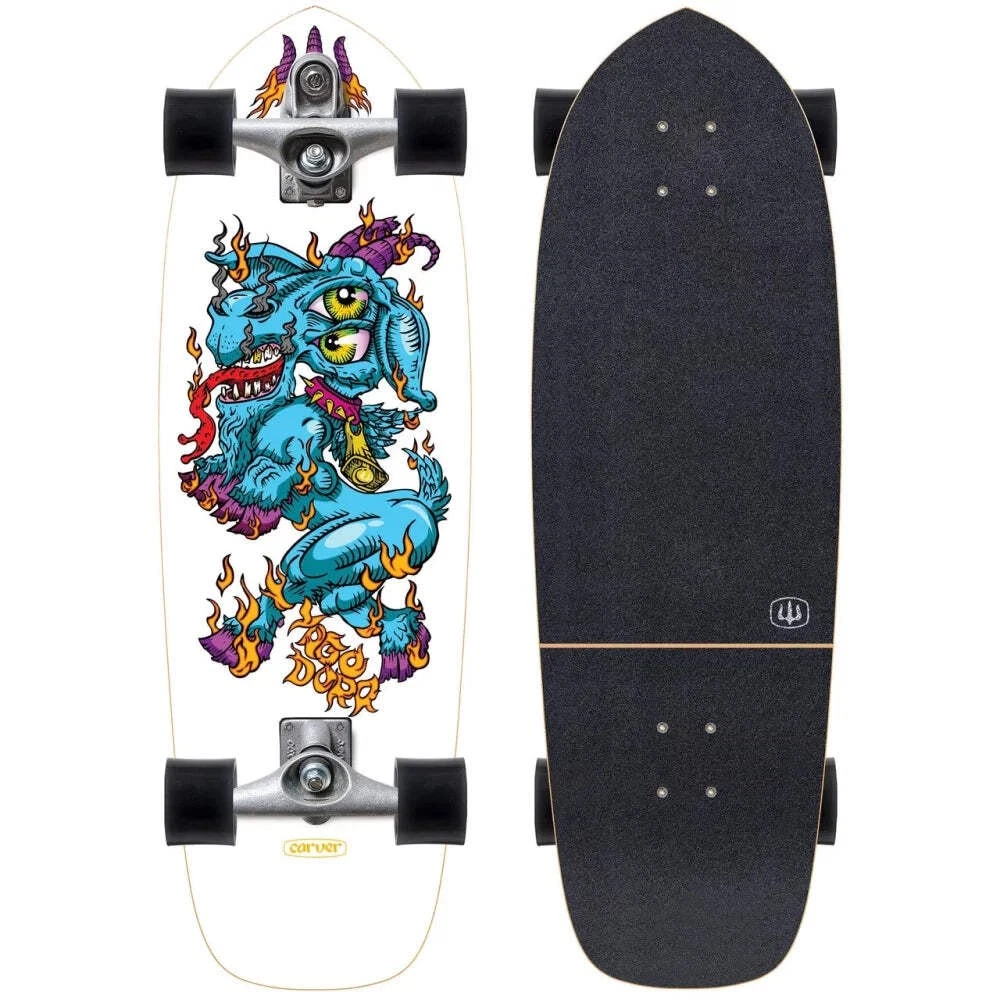 Carver C7 Yago Fire Goat Surfskate Complete V3