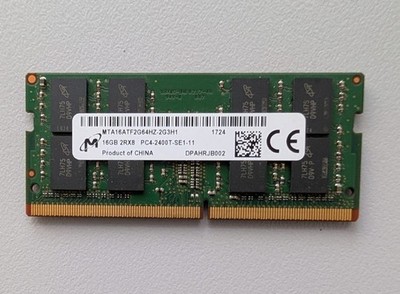 Micron 16GB DDR4-2400 SO-DIMM Laptop RAM MTA16ATF2G64HZ-2G3H1 CL17 2Rx8